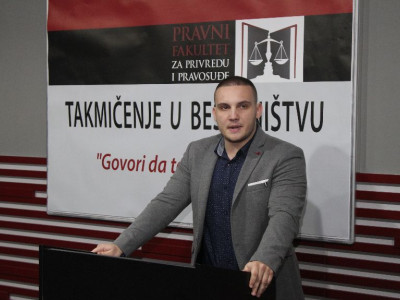 TAKMIČENJE U BESEDNIŠTVU NA PRAVNOM FAKULTETU ZA PRIVREDU I PRAVOSUĐE U NOVOM SADU
