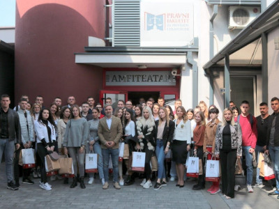 Svečani prijem brucoša Pravnog fakulteta za privredu i pravosuđe