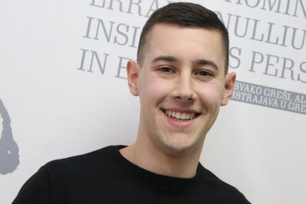 "Talenat na dar" - Danilo Vukas, student Pravnog fakulteta