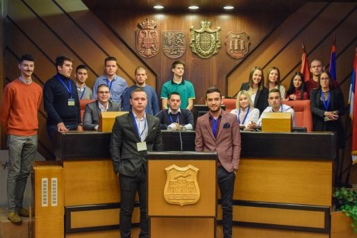 Studenti na Forumu budućih lidera